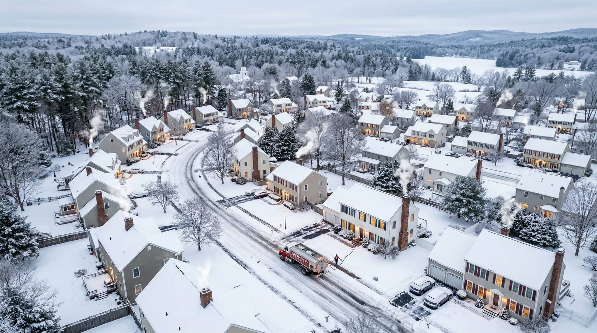 Delivering warmth across the neighborhood