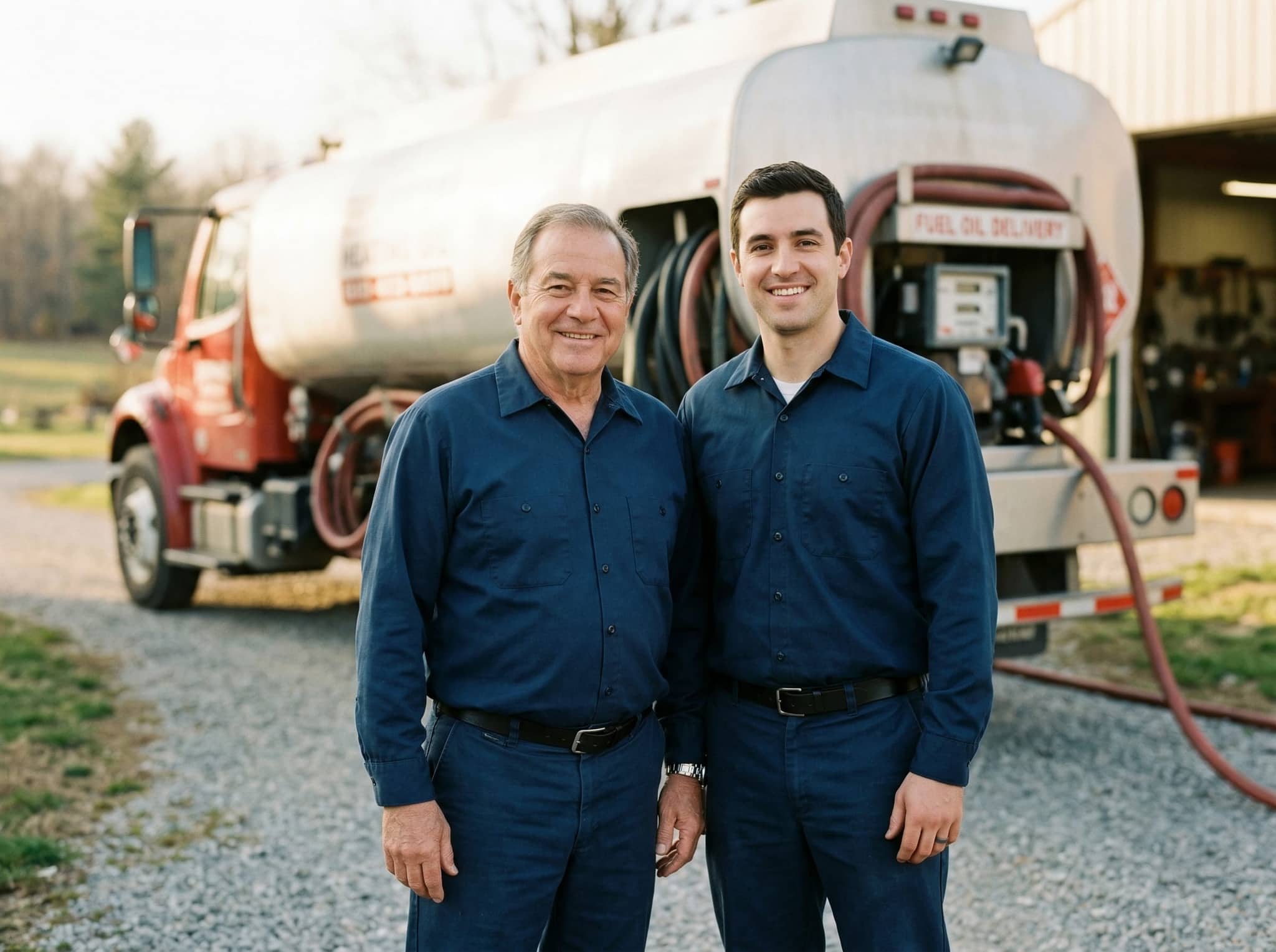 Family business — father and son